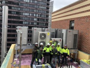 TRV provides HVAC solutions to over 200 apartments.